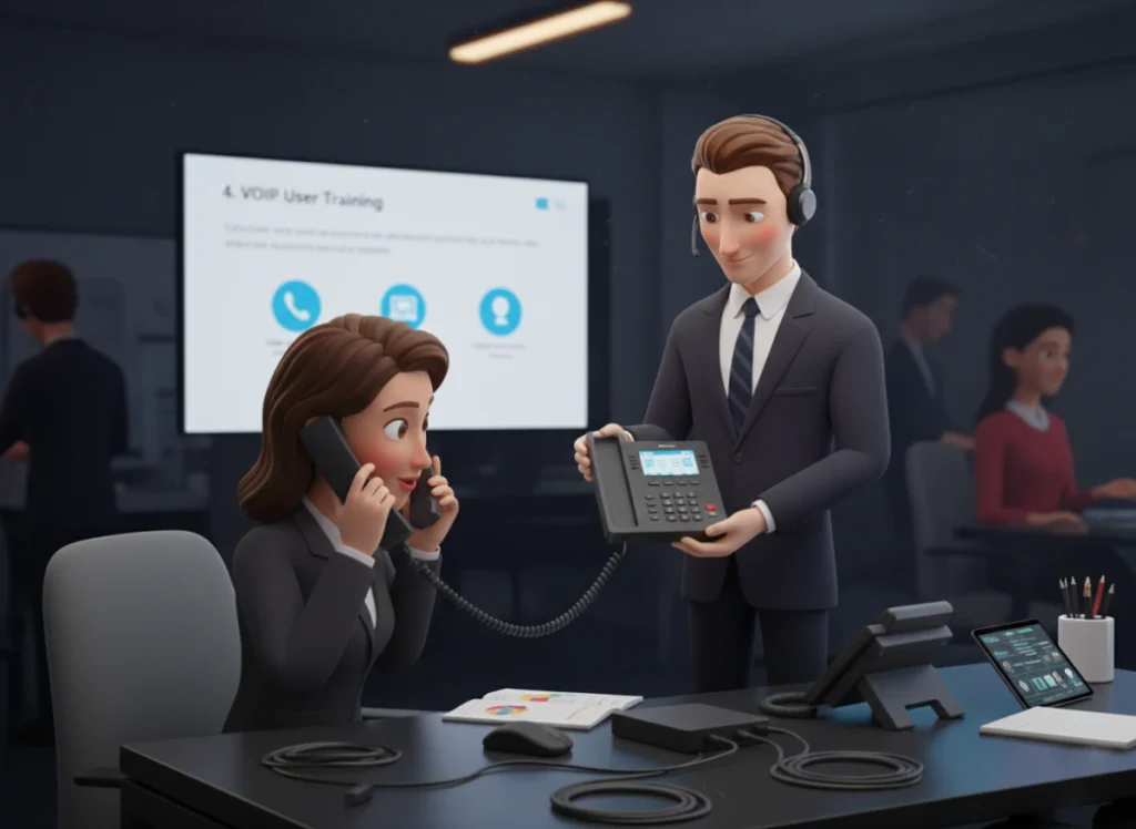 توسعه و آموزش راه‌اندازی voip به صورت عملی و شخصی سازی شده