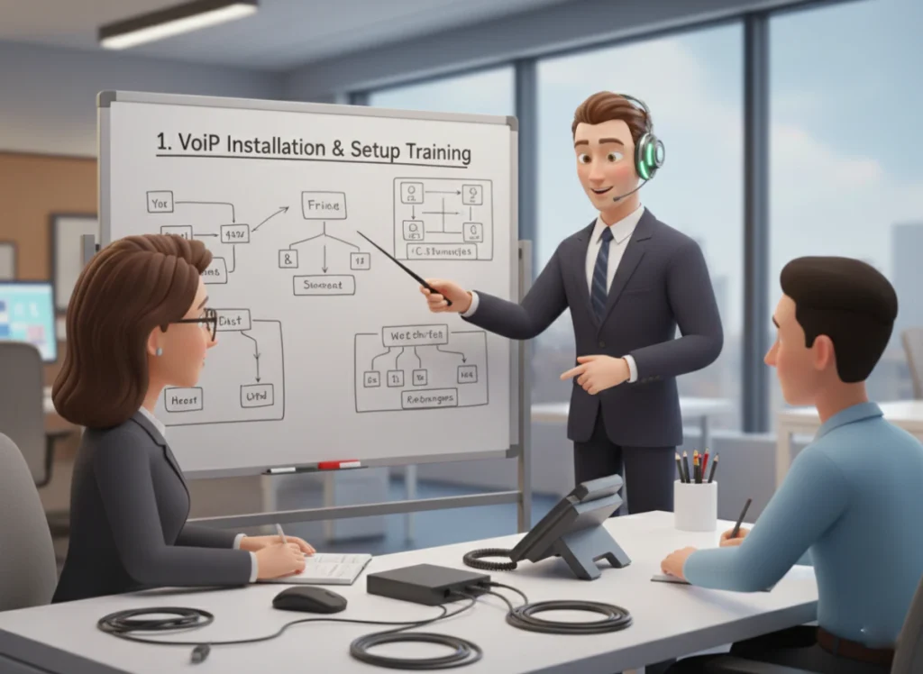 آموزش راه‌اندازی voip و آموزش voip به صورت عملی
