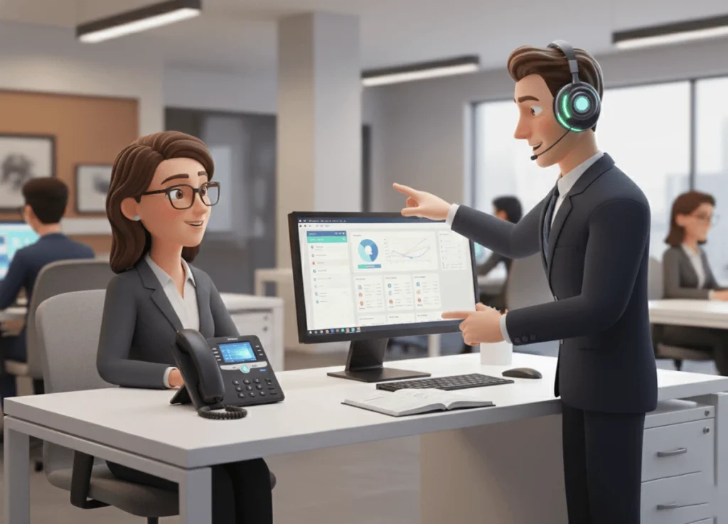 بعد از راه اندازی سیستم voip شروع به آموزش voip