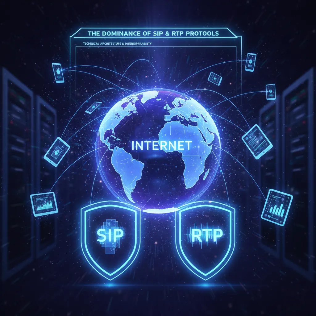 تحلیل فنی و آماری؛ چرا  پروتکل SIP و پروتکل RTP برنده رقابت پروتکل‌ها شدند؟