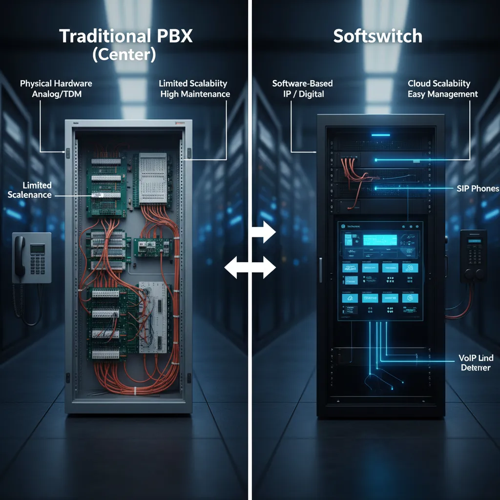 تفاوت مرکز تلفن و سافت سوئیچ چیست ؟!