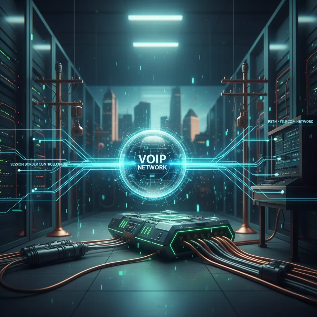 اتصال VoIP به شبکه مخابراتی