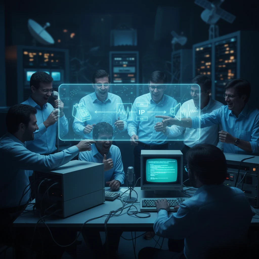 تولد یک ایده؛ اولین تلاش‌ها برای عبور صدا از بستر پروتکل IP