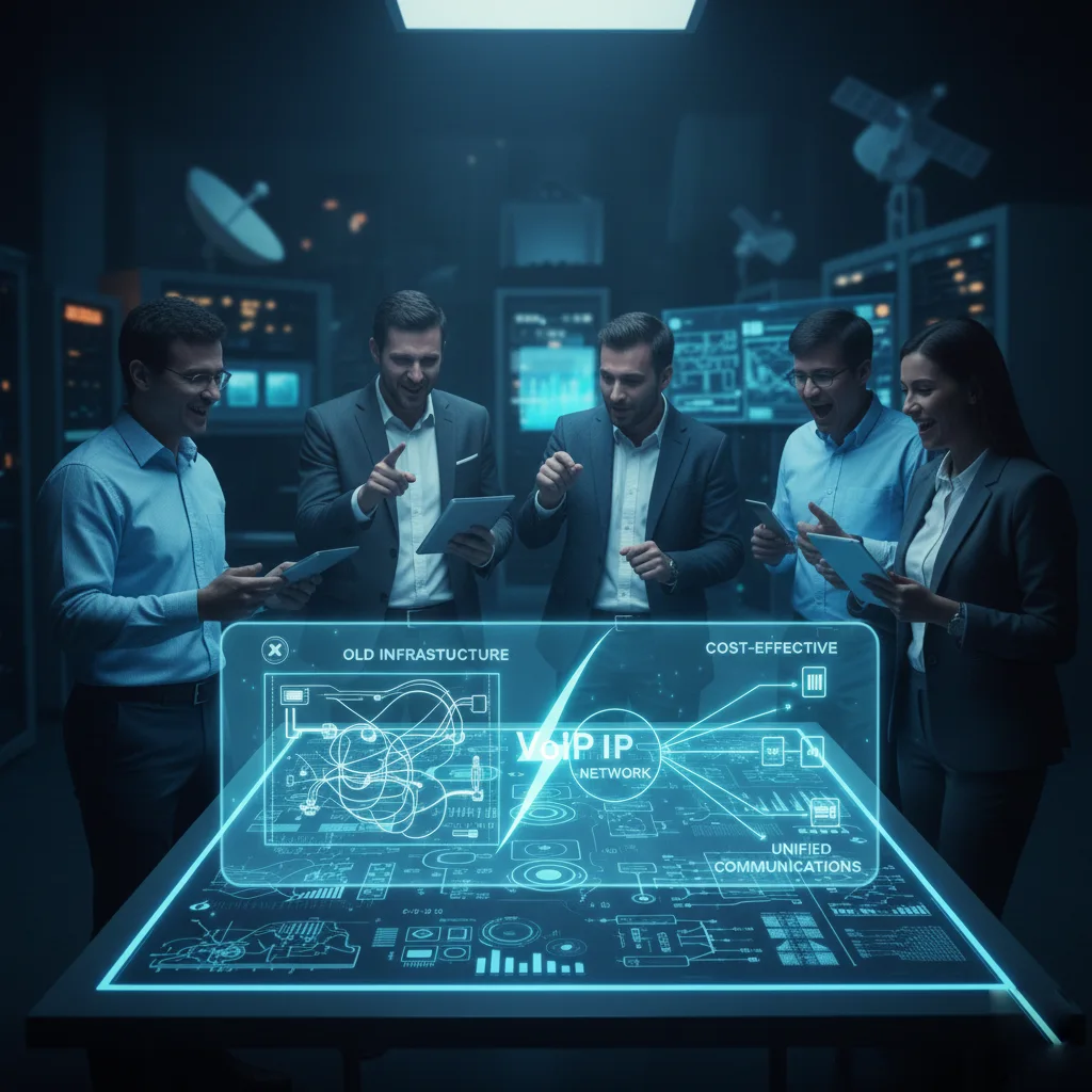 مزایای فنی انتقال صدا در بستر پروتکل IP نسبت به زیرساخت‌های قدیمی