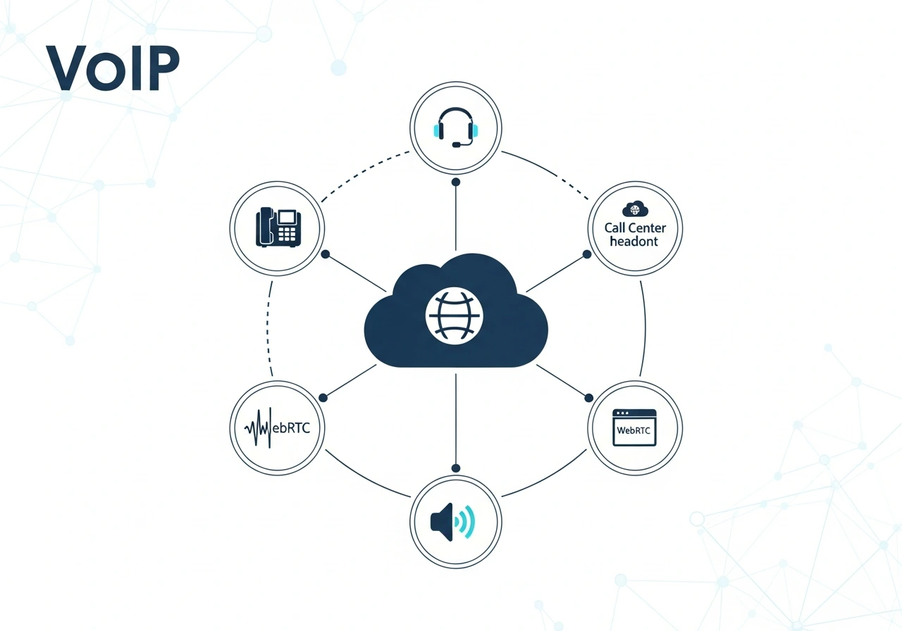 VOIP چیست ؟ و مفاهیم مختلف آن