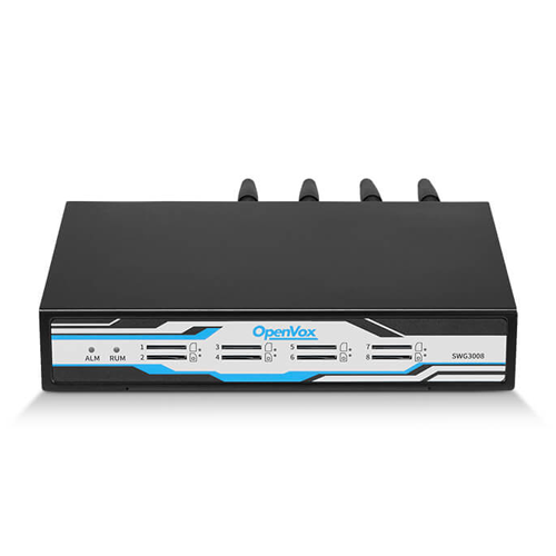 نمای جلو گیت وی اپن وکس SWG-3008G گیت وی سیم کارتی SWG-3008G اپن وکس